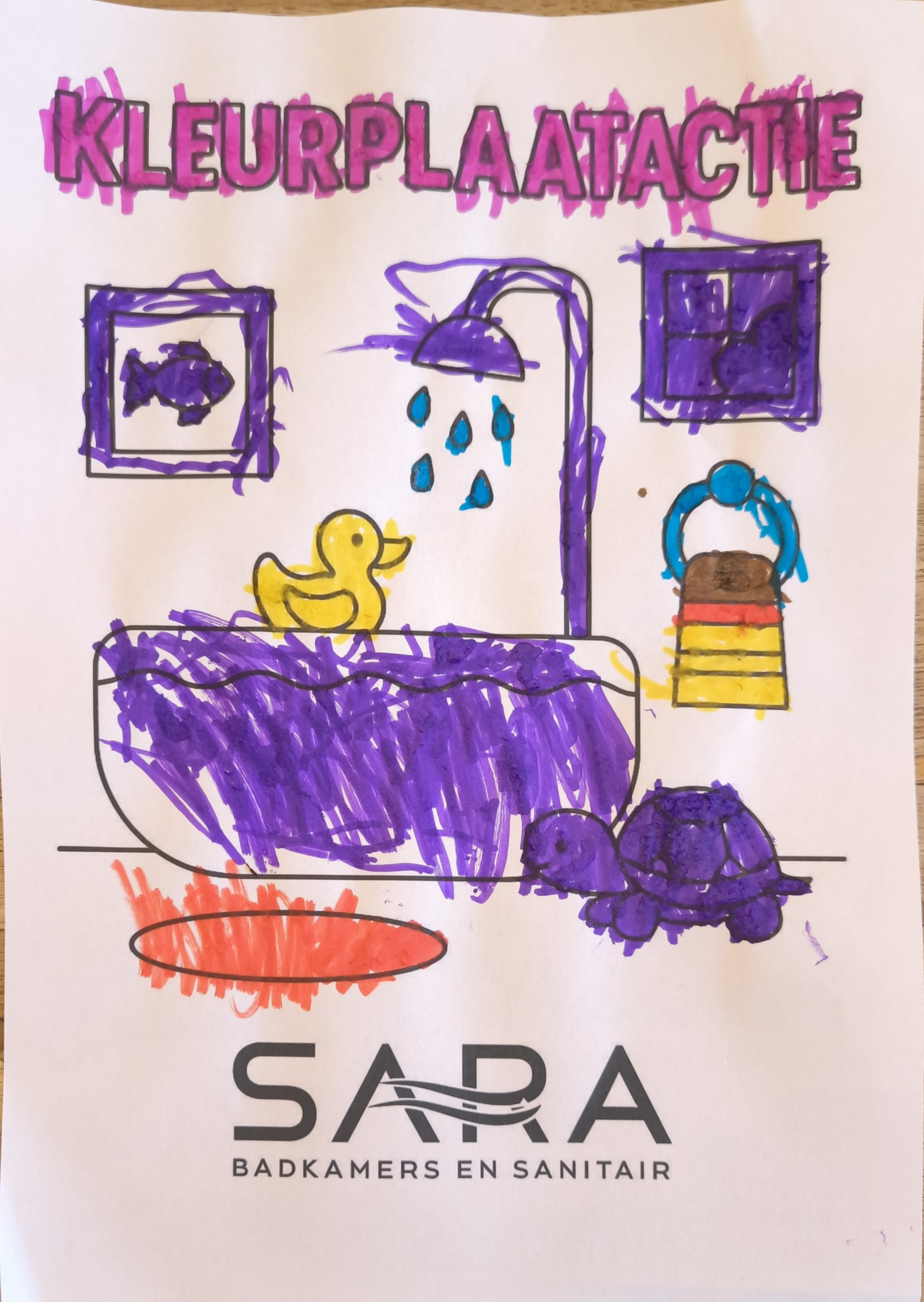 Kleurplaat van Féline Bakx